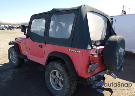 1989 Jeep Wrangler / Yj из США, поврежденный, VIN 2J4FY19E9KJ163982